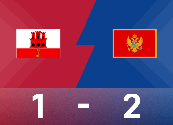 تقرير تمهيدي لكأس العالم: أدزيتش يسجل ركلة حرة ويتغلب الجبل الأسود على جبل طارق 2-1